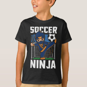 T-shirt Joueur de ninja de football drôle Footbyll amant g