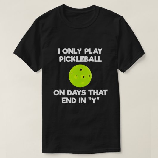 T-shirt Joueur de Pickleball drôle (Design devant)