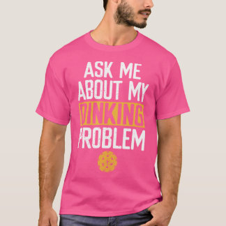 T-shirt Joueur de Pickleball Drôle Pagaie Pickleballant Pi