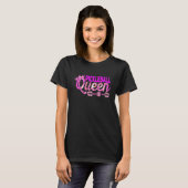 T-shirt Joueur de Pickleball Queen Pickleball (Devant entier)