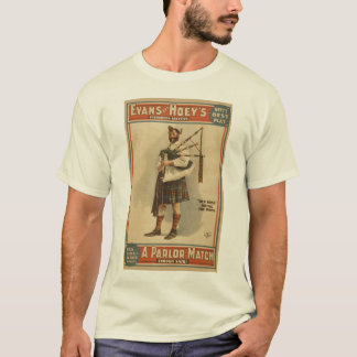 T-shirt Joueur de pipeau heureux