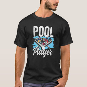 T-shirt Joueur de piscine Billard Billiard Premium