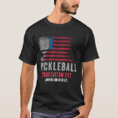 T-shirt Joueur de retraite USA Pickleball Legend (Devant)