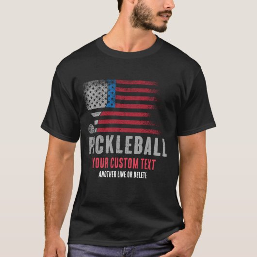T-shirt Joueur de retraite USA Pickleball Legend (Devant)