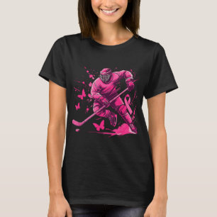 T-shirt Joueur de sensibilisation au cancer du sein de hoc