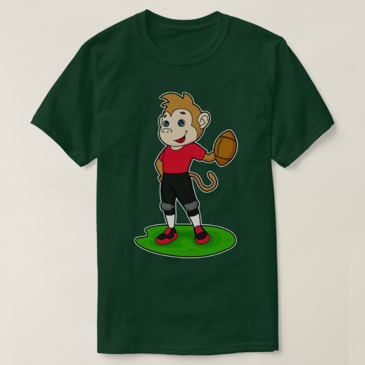 T-shirt Joueur de singes (Design devant)