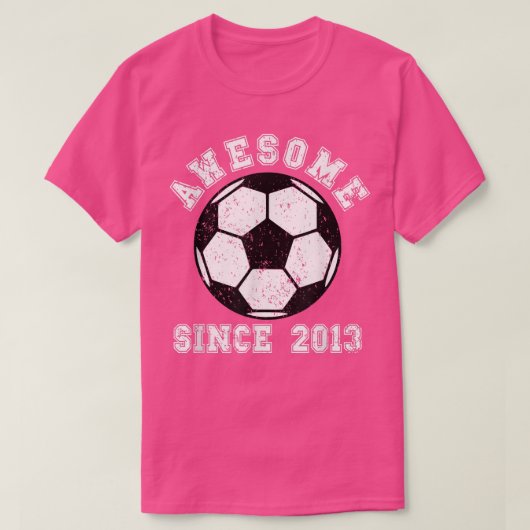 T-shirt Joueur de soccer 9 ans (Design devant)