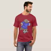 T-shirt Joueur de soccer Mole Soccer (Devant entier)