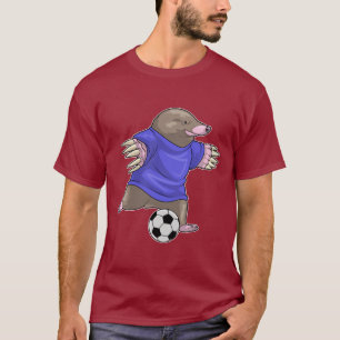 T-shirt Joueur de soccer Mole Soccer