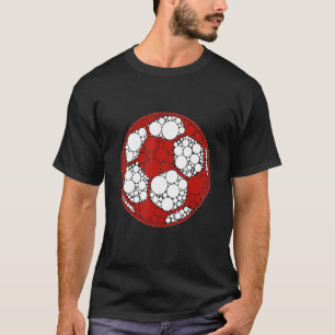T-shirt Joueur de soccer Polka Dot Joueur international Do