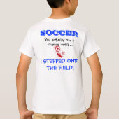 T-shirt JOUEUR DE SOCCER pour enfant (Dos)