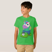T-shirt Joueur de soccer Unicorn Soccer (Devant entier)