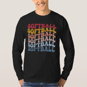 T-shirt Joueur de softball