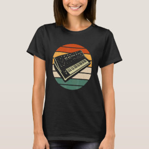 T-shirt Joueur de synthétiseur musicien Musique Synthéti