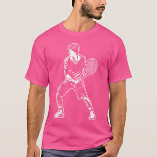 T-shirt Joueur de tennis