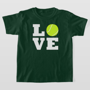 T-shirt Joueur de tennis de Boys LOVE