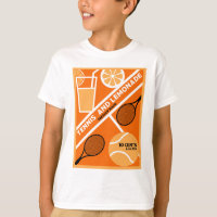 Joueur de tennis de pelouse Art graphique