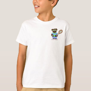 T-shirt Joueur de tennis nounours