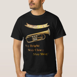 T-shirt Joueur de Trompette Humour Drôle Instrument de Mus