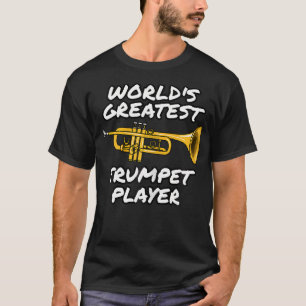 T-shirt Joueur de trompette le plus grand du monde Trompet