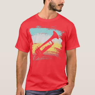 T-shirt Joueur de trompette vintage