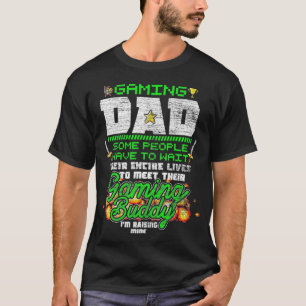 T-shirt Joueur de vidéo Joueur Fête des pères cadeau jeu p