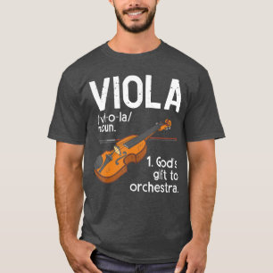 T-shirt Joueur de viole Orchestre Groupe Altiste Jazz Musi