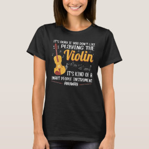 T-shirt Joueur de violon Musique violoniste Musicien violo