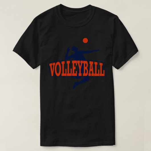 T-shirt Joueur de voleyball (Design devant)