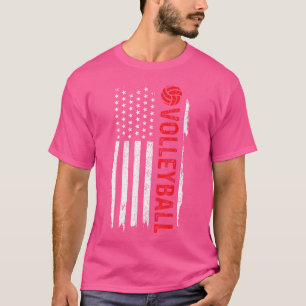 T-shirt Joueur de volley-ball américain