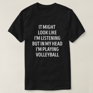 T-shirt Joueur de volley-ball amusant