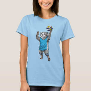 T-shirt Joueur de volley-ball Badger