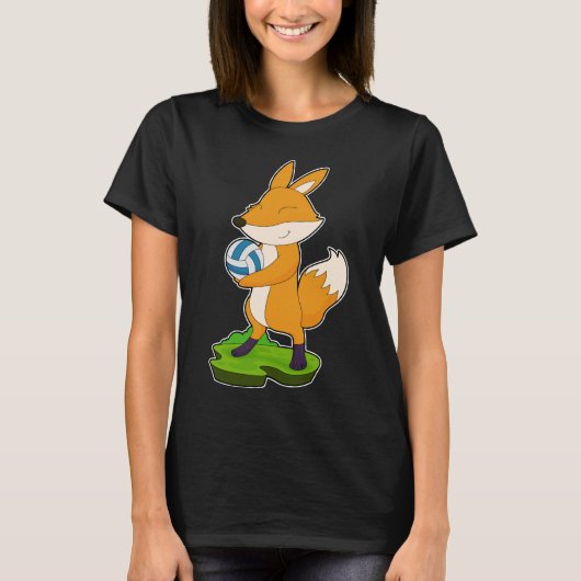 T-shirt Joueur de volley-ball Fox (Devant)