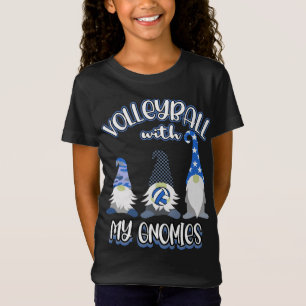 T-Shirt Joueur de volley-ball Gnomes Grande pratique