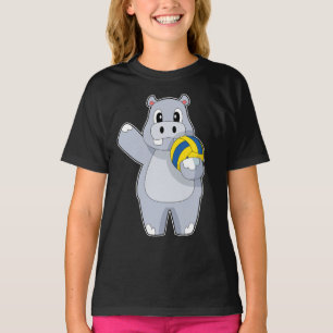 T-shirt Joueur de volley-ball hippo