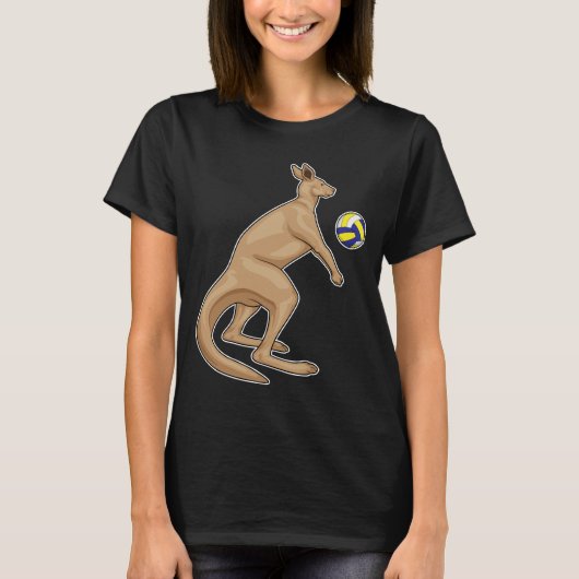 T-shirt Joueur de volley-ball Kangaroo (Devant)