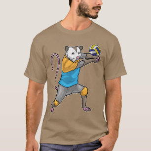 T-shirt Joueur de volley-ball Opossum
