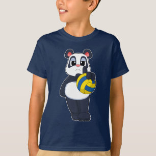 T-shirt Joueur de volley-ball Panda