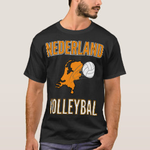 T-shirt Joueur de volley-ball Pays-Bas 2