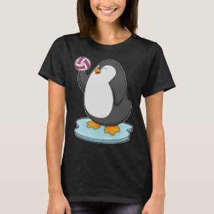 T-shirt Joueur de volley-ball Penguin
