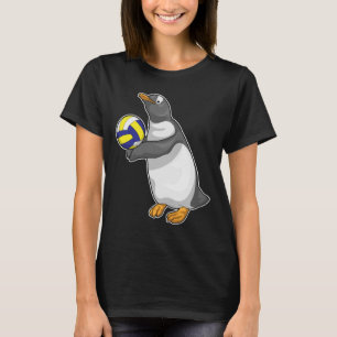 T-shirt Joueur de volley-ball Penguin