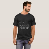 T-shirt Joueur d'échecs (Devant entier)