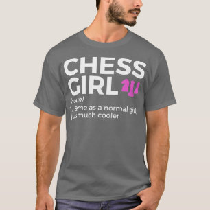 T-shirt Joueur d'échecs amusant de définition d'échecs