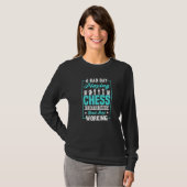 T-shirt Joueur d'échecs Chessman Checkmate Gambit (Devant entier)