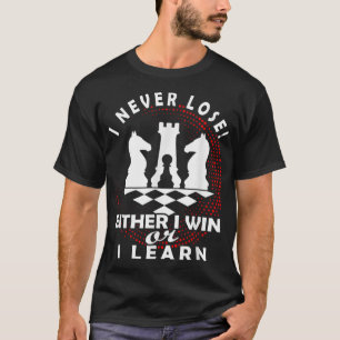 T-shirt Joueur d'échecs Jeu d'échecs Jeu d'échecs Je ne pe