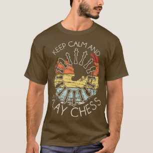 T-shirt Joueur d'échecs Retro