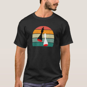 T-shirt Joueur d'échecs Roi Reine Pion Tour Fou Cavalier H