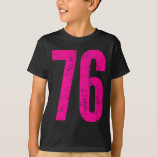 T-shirt Joueur d'équipe de sport vintage en détresse numér