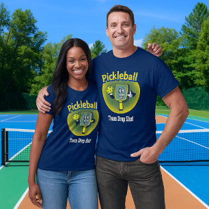 T-shirt Joueur d'équipe personnalisé Pickleball
