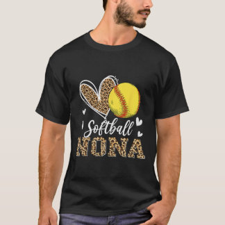 T-shirt Joueur drôle de Softll Nona Léopard Nona Softll